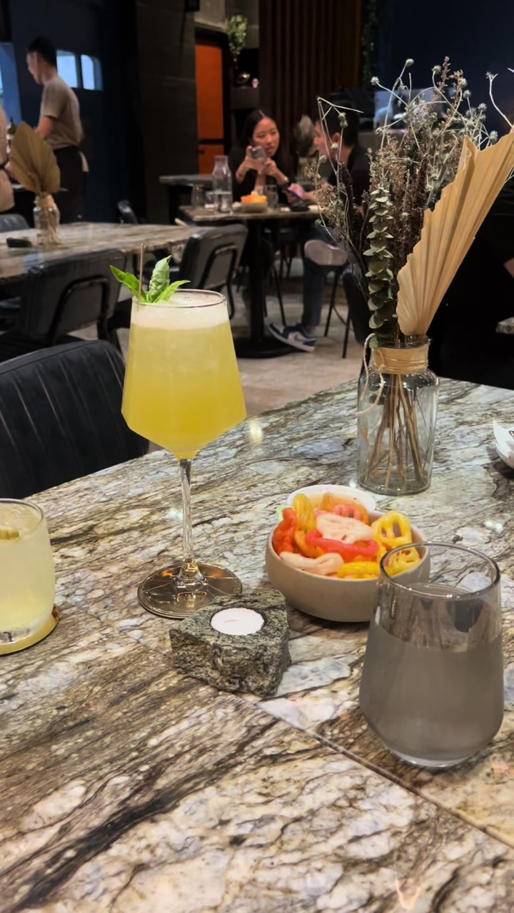 Cocktails and atmosphere at Rabbit Room Makati